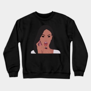 Jennifer Check Crewneck Sweatshirt